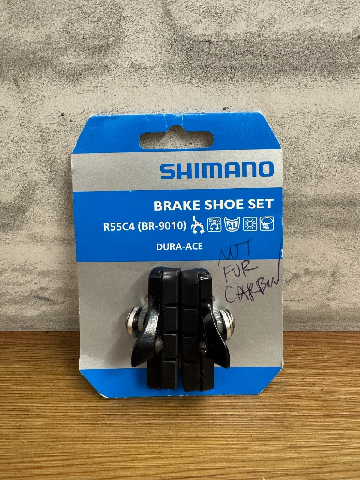 Shimano Dura-Ace R55C4 (BR-9010) Direct Mount Road Brake Shoe Set