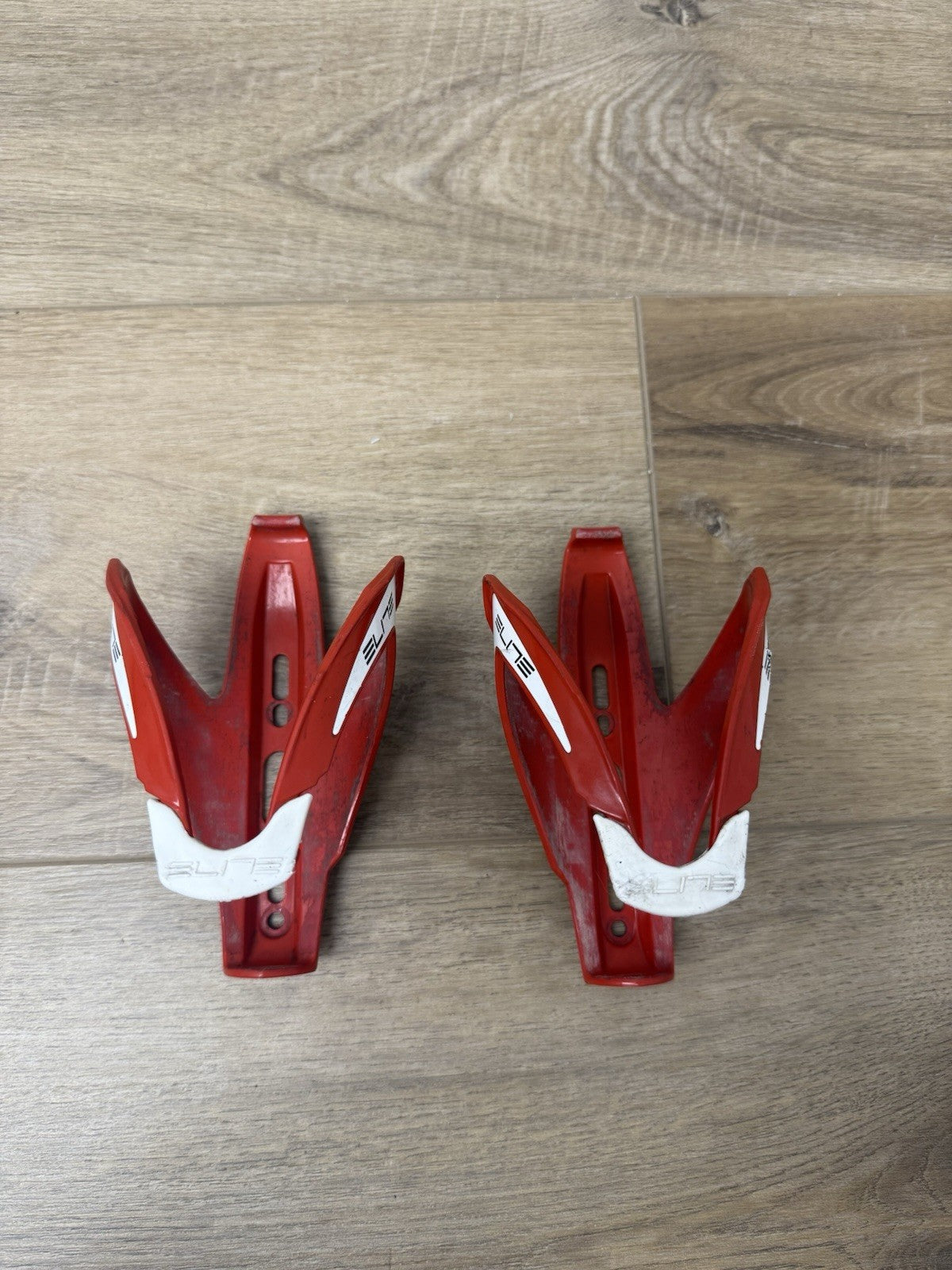 Elite Custom Race Bicycle Water Bottle Cage Set 