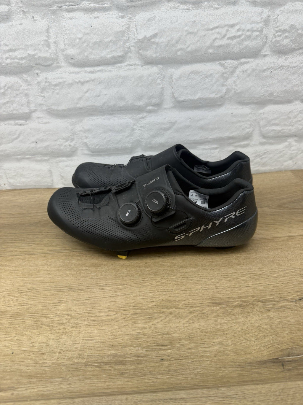 Shimano S-PHYRE RC902 Carbon Road Shoes Black Size EU 43 US 9 Wide Fit