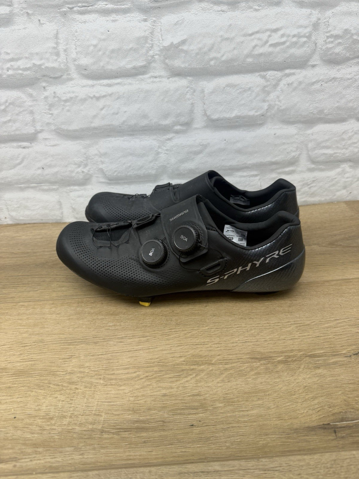 Shimano S-PHYRE RC902 Carbon Road Shoes Black Size EU 43 US 9 Wide Fit