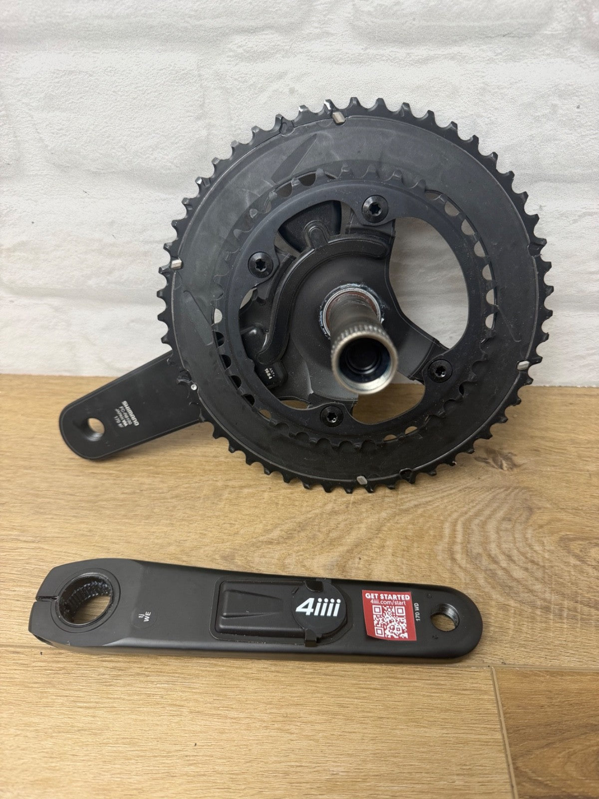 Shimano Ultegra 4iiii Dual Side Power Meter Crankset 170 Crank Arms