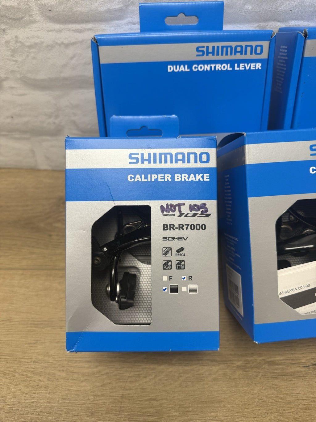 Shimano 105 R7000 11 Speed 5pc Group Set Shifters Rim Brakes Rear Derailleur GS