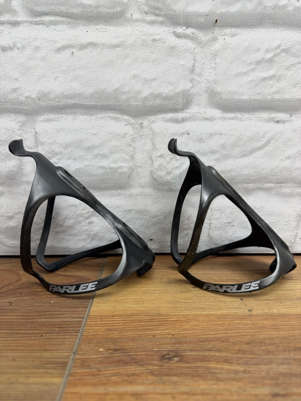 (2) PARLEE Arundel Mandible Carbon Bottle Cage Set