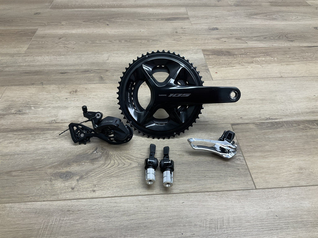 shimano 105 r7100 Triathlon TT 12 Speed Mechanical Hydraulic Disc Brake Groupset