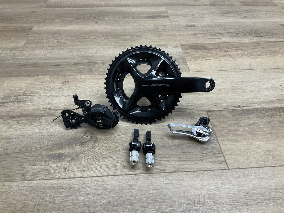 shimano 105 r7100 Triathlon TT 12 Speed Mechanical Hydraulic Disc Brake Groupset
