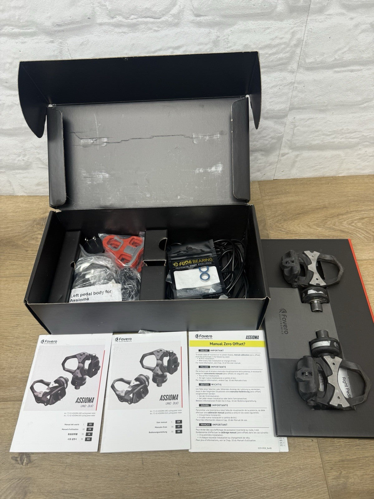 Favero Assioma DUO Power Meter Pedal System