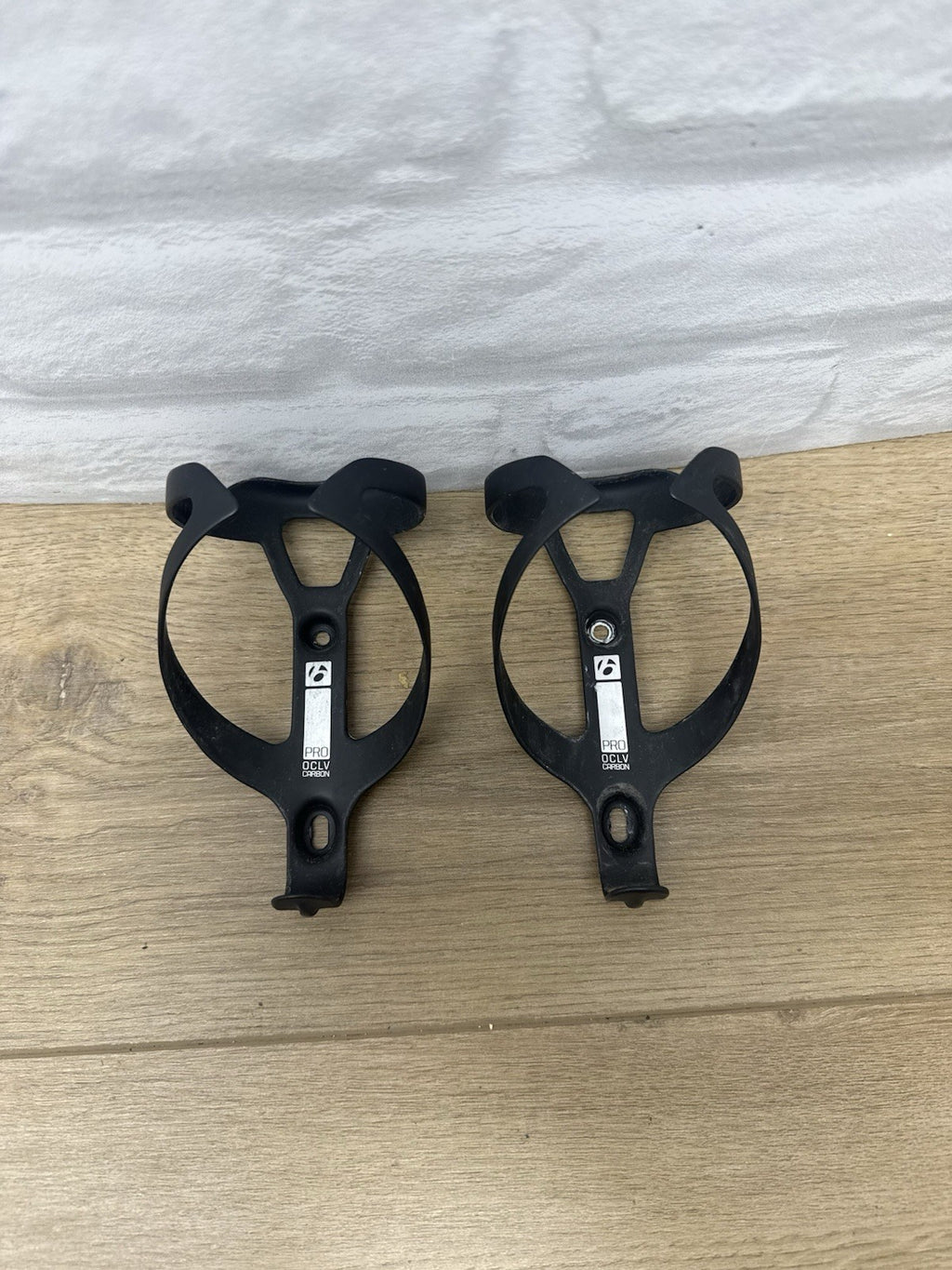 Bontrager XXX Carbon Fiber Water Bottle Cages Black set