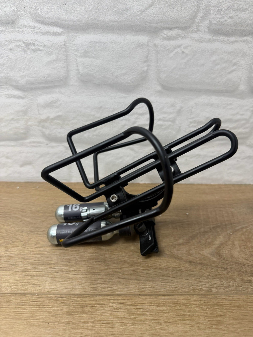 Topeak Tri-backup Air Station Set Up With Dual Water Bottle Cages