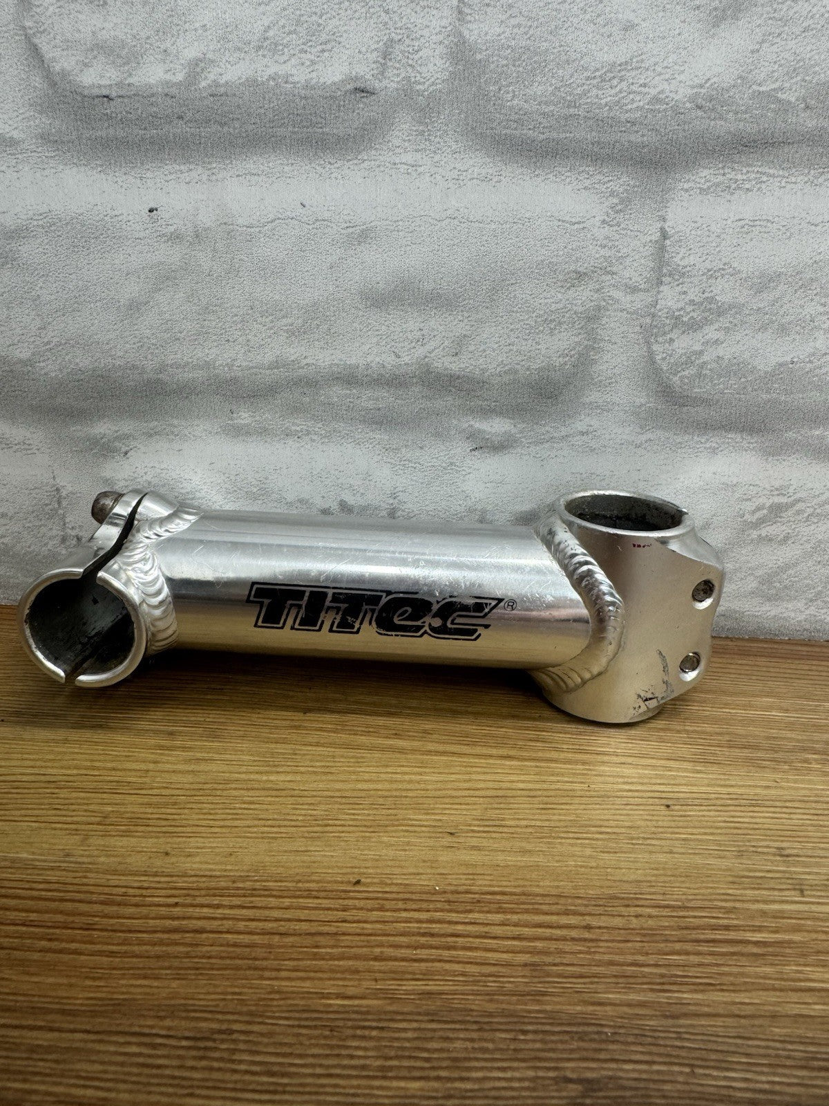 Titec 135mm Stem Polished Aluminum