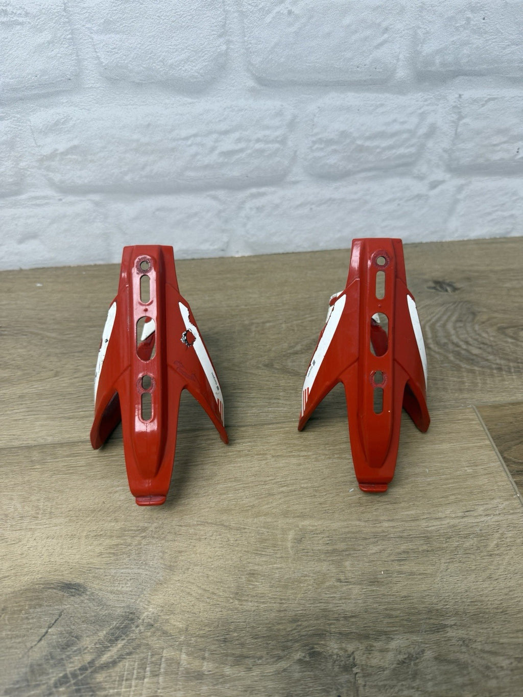 Elite Custom Race Bicycle Water Bottle Cage Set 