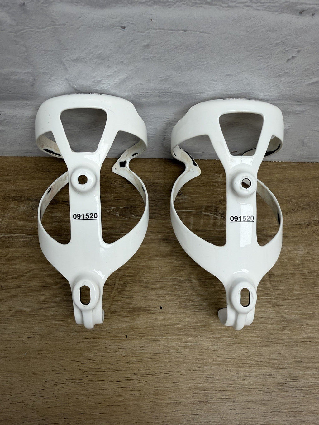 Bontrager Pro Oclv Carbon Water Bottle Cage Set White