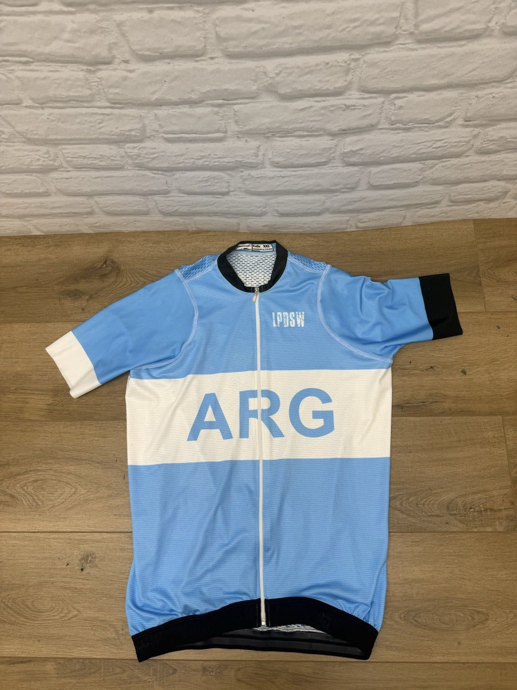 Lopardo Sportwear Argentina Cycling Jersey Mens Size 2XL Short Sleeve