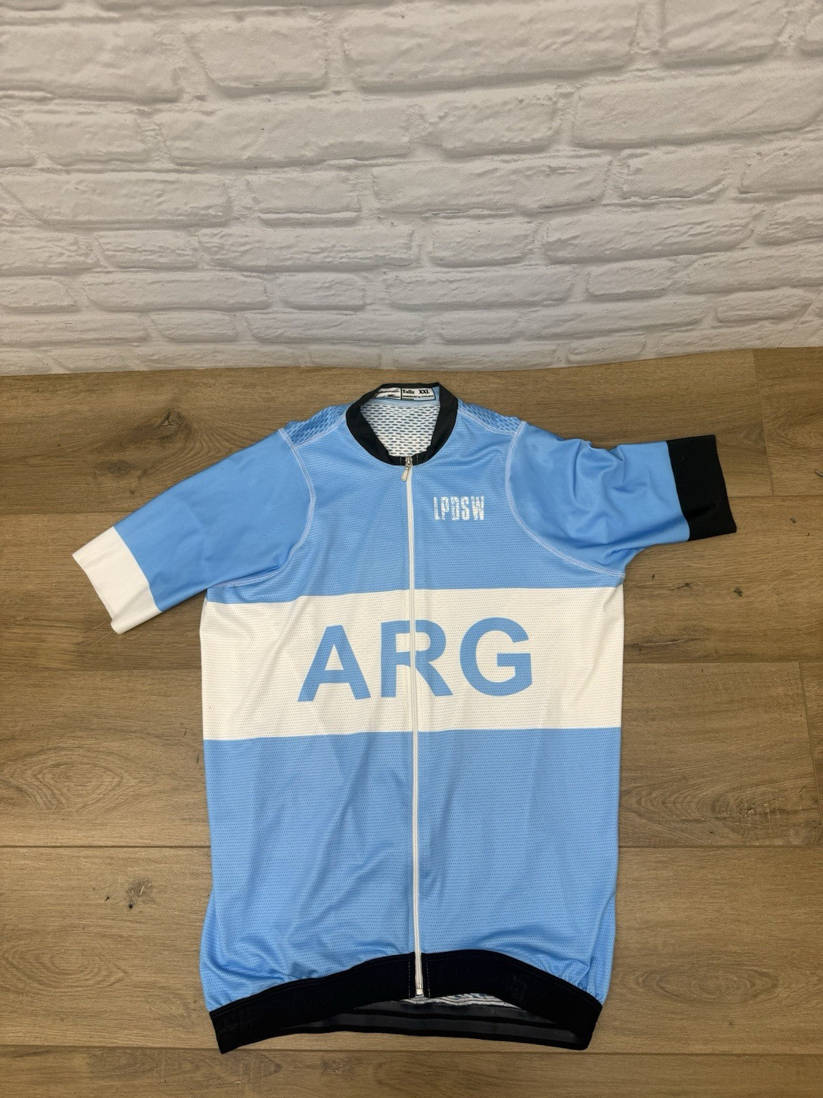 Lopardo Sportwear Argentina Cycling Jersey Mens Size 2XL Short Sleeve