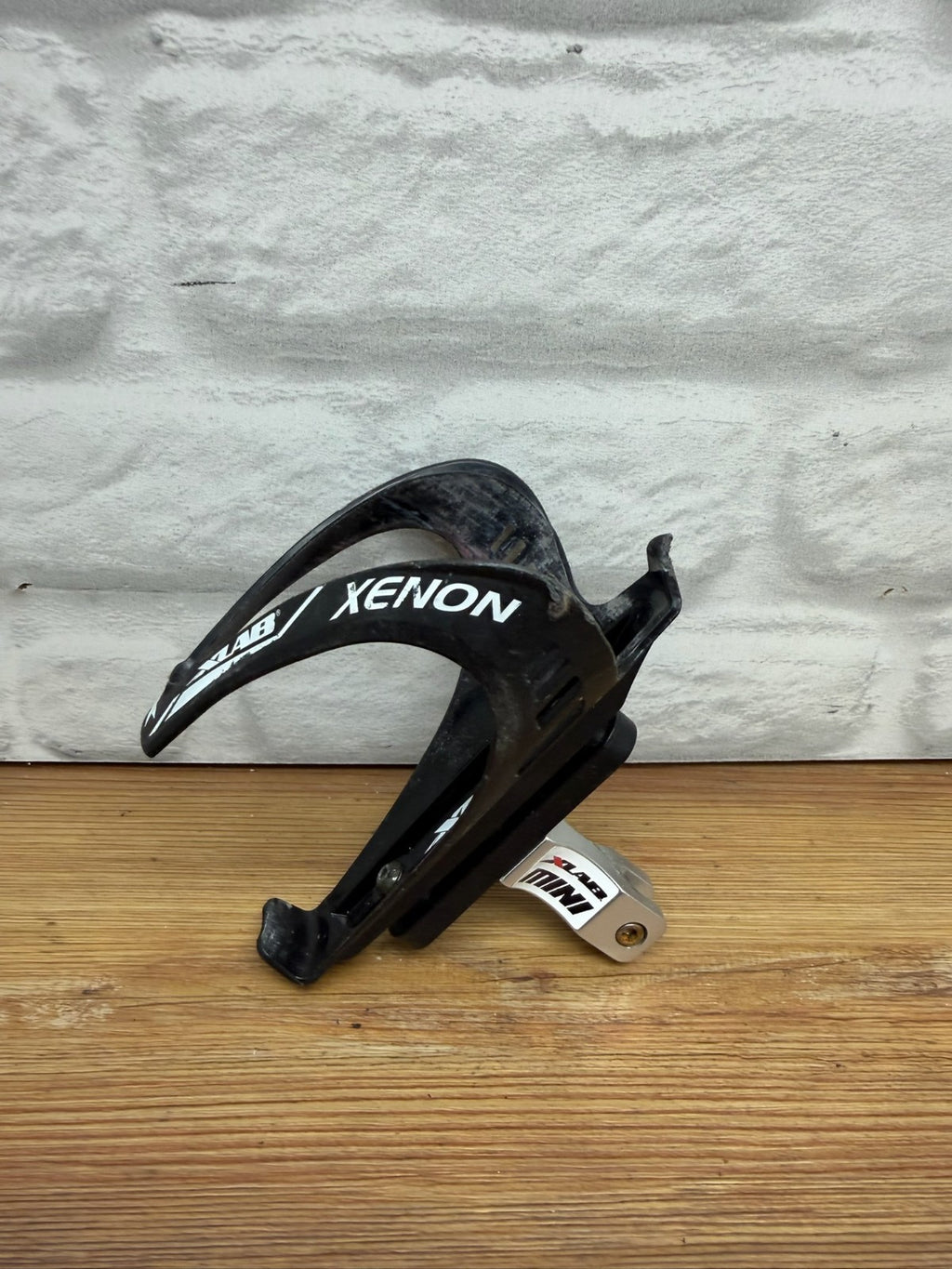 XLab Mini Saddle Rail Attachment Mount And Xenon Water Bottle Cage Cycling Aero