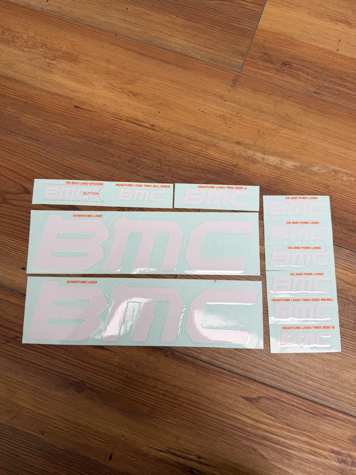 BMC TimeMachine 01 Decal Sticker Set