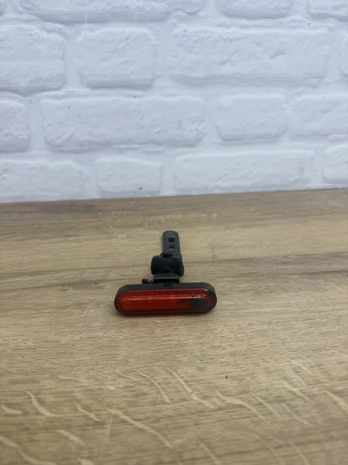 compact USB-rechargeable red LED bike tail light