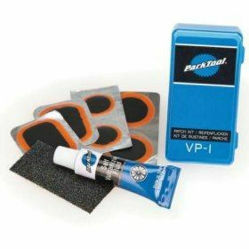 Park Tool VP-1 Vulcanizing Bike Tire Inner Tube Patch Repair Kit 6-Patches Glue